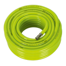 Air Hose High Visibility 20m x ¯10mm with 1/4"BSP Unions | Pipe Manufacturers Ltd..