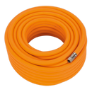 Air Hose 20m x ¯10mm Hybrid High Visibility with 1/4"BSP Unions | Pipe Manufacturers Ltd..