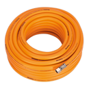 Air Hose 20m x ¯8mm Hybrid High Visibility with 1/4"BSP Unions | Pipe Manufacturers Ltd..