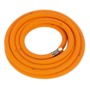 Air Hose 5m x ¯10mm Hybrid High Visibility with 1/4"BSP Unions | Pipe Manufacturers Ltd..