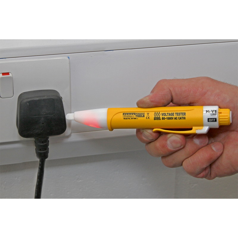 Non-Contact Voltage Detector 80-1000V | Pipe Manufacturers Ltd..