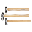 Ball Pein Hammer Set 3pc Hickory Shaft | Pipe Manufacturers Ltd..
