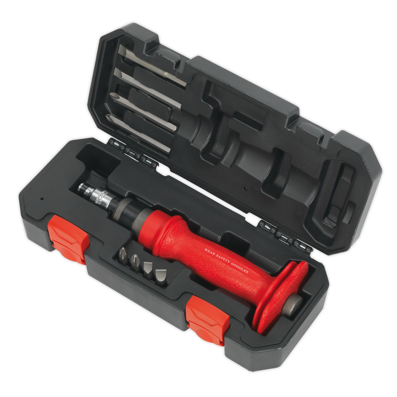 Impact Driver Set 10pc Heavy-Duty Protection Grip | Pipe Manufacturers Ltd..