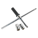 High Speed Wheel Brace 1/2"Sq Drive with 17 x 19 & 21 x 23mm Sockets | Pipe Manufacturers Ltd..