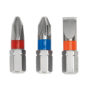 Power Tool Bit Set 15pc Colour-Coded S2 | Pipe Manufacturers Ltd..