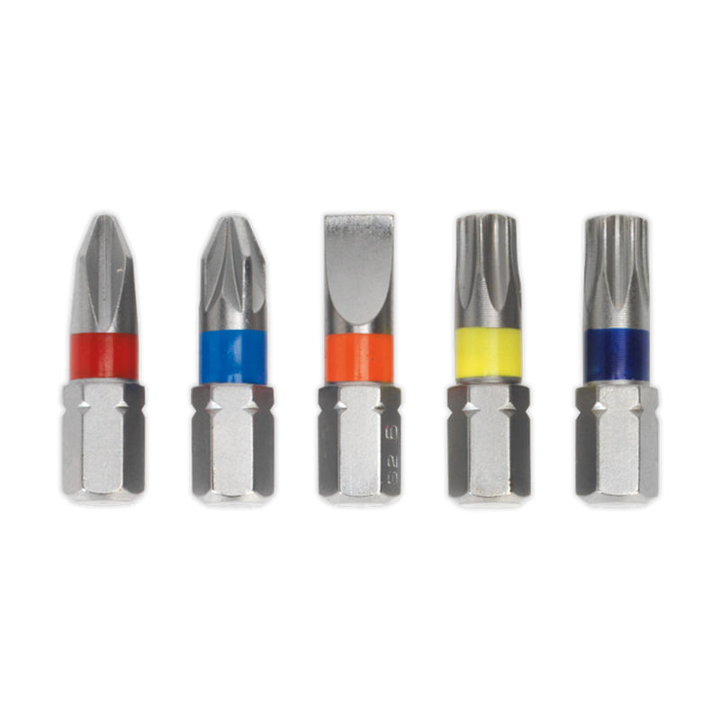 Power Tool Bit Set 15pc Colour-Coded S2 | Pipe Manufacturers Ltd..