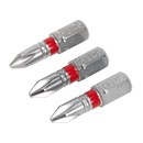 Power Tool Bit Phillips Colour-Coded Pack of 3 | Pipe Manufacturers Ltd..