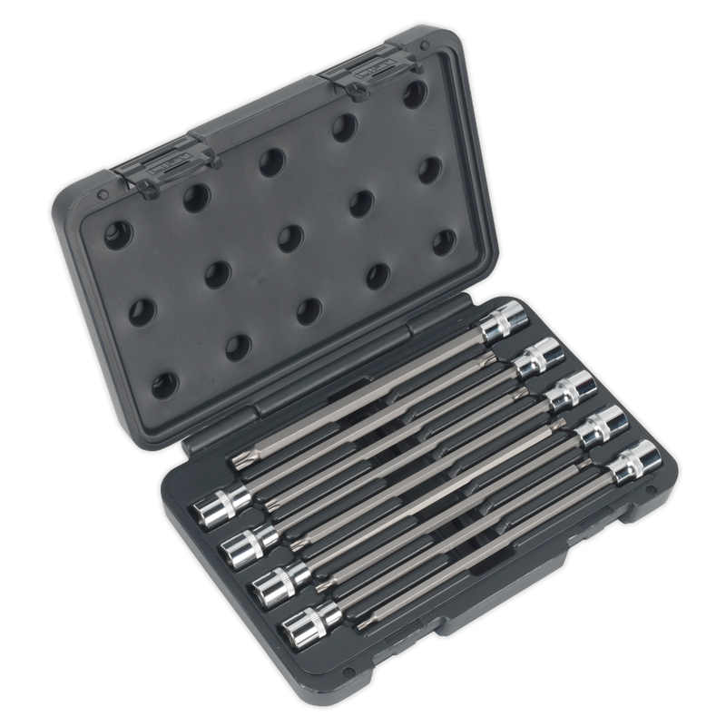 TRX-Star* Socket Bit Set 9pc 3/8"Sq Drive 200mm | Pipe Manufacturers Ltd..