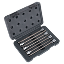 Hex Socket Bit Set 7pc 3/8"Sq Drive 200mm | Pipe Manufacturers Ltd..