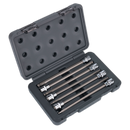 Ball-End Hex Socket Bit Set 7pc 3/8"Sq Drive 200mm | Pipe Manufacturers Ltd..