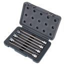 Ball-End Hex Socket Bit Set 7pc 3/8"Sq Drive 200mm | Pipe Manufacturers Ltd..