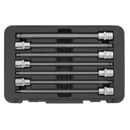 Ball-End Hex Socket Bit Set 7pc 3/8"Sq Drive 200mm | Pipe Manufacturers Ltd..