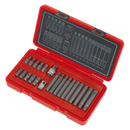 Ribe Bit Set 22pc 3/8" & 1/2"Sq Drive | Pipe Manufacturers Ltd..
