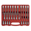 Spline Socket Bit Set 26pc 1/2"Sq Drive | Pipe Manufacturers Ltd..