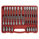 Hex Socket Bit Set 30pc 1/2"Sq Drive | Pipe Manufacturers Ltd..