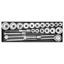 Socket Set 22pc 3/4"Sq Drive 12pt WallDrive¨ - DuoMetric¨ | Pipe Manufacturers Ltd..