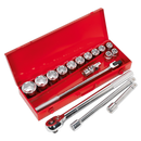 Socket Set 17pc 3/4"Sq Drive WallDrive¨ Metric | Pipe Manufacturers Ltd..