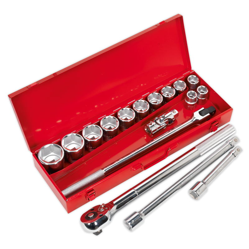 Socket Set 17pc 3/4"Sq Drive WallDrive¨ Metric | Pipe Manufacturers Ltd..