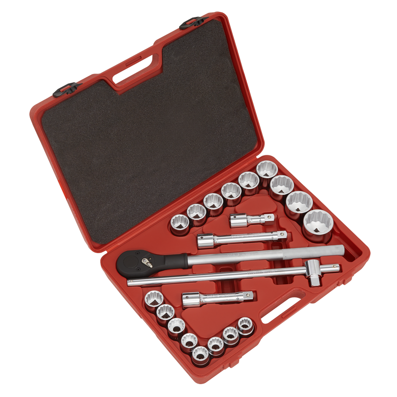 Socket Set 22pc 3/4"Sq Drive 12pt WallDrive¨ Metric | Pipe Manufacturers Ltd..