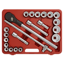 Socket Set 22pc 3/4"Sq Drive 12pt WallDrive¨ Metric | Pipe Manufacturers Ltd..