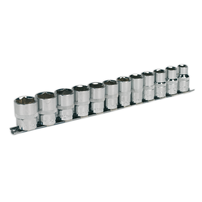 Socket Set 12pc 1/2"Sq Drive 6pt WallDrive¨ Metric | Pipe Manufacturers Ltd..