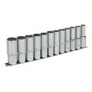 Socket Set 12pc 1/2"Sq Drive 6pt Deep WallDrive¨ Metric | Pipe Manufacturers Ltd..