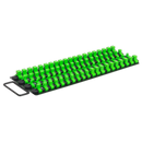 Socket Rail Tray 1/4", 3/8" & 1/2"Sq Drive - Hi-Vis Green | Pipe Manufacturers Ltd..