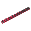 Socket Retaining Rail Magnetic 1/4"Sq Drive 13 Clips | Pipe Manufacturers Ltd..