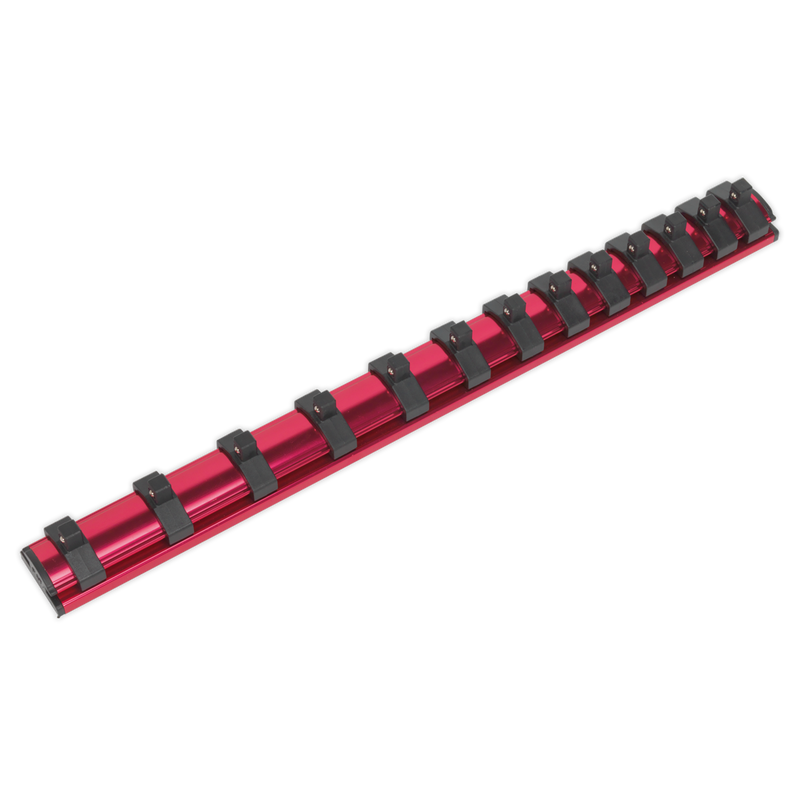 Socket Retaining Rail Magnetic 1/4"Sq Drive 13 Clips | Pipe Manufacturers Ltd..