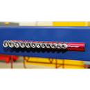 Socket Retaining Rail Magnetic 3/8"Sq Drive 12 Clips | Pipe Manufacturers Ltd..