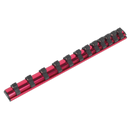 Socket Retaining Rail Magnetic 3/8"Sq Drive 12 Clips | Pipe Manufacturers Ltd..