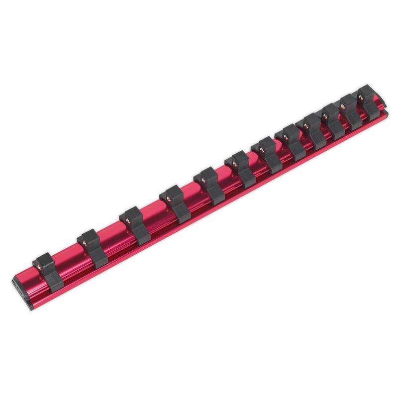 Socket Retaining Rail Magnetic 3/8"Sq Drive 12 Clips | Pipe Manufacturers Ltd..