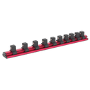 Socket Retaining Rail Magnetic 1/2"Sq Drive 10 Clips | Pipe Manufacturers Ltd..