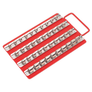 Socket Rail Tray 1/4", 3/8" & 1/2"Sq Drive | Pipe Manufacturers Ltd..