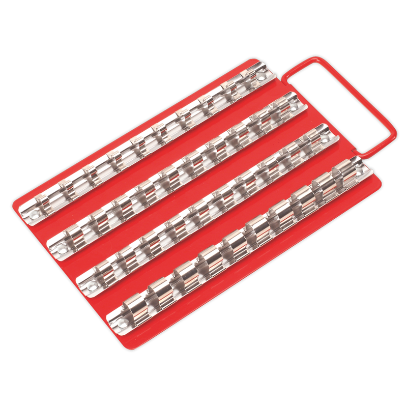 Socket Rail Tray 1/4", 3/8" & 1/2"Sq Drive | Pipe Manufacturers Ltd..