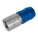 Quick Release Bit Adaptor 10mm 1/2"Sq Drive | Pipe Manufacturers Ltd..