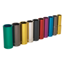Multi-Coloured Socket Set 10pc 1/2"Sq Drive 6pt Deep WallDrive¨ Metric | Pipe Manufacturers Ltd..