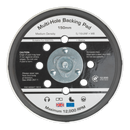 Universal Dust-Free Stick-On DA Backing Pad ¯150mm x 5/16"UNF & M8 | Pipe Manufacturers Ltd..