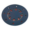 Universal Dust-Free Hook-and-Loop DA Backing Pad ¯150mm x 5/16"UNF | Pipe Manufacturers Ltd..