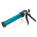 Caulking Gun for Sausage Packs & Cartridges 230mm Blue | Pipe Manufacturers Ltd..