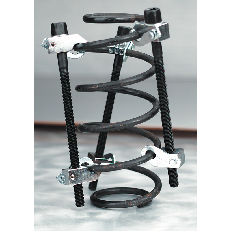 Coil Spring Compressor 3pc with Safety Hooks | Pipe Manufacturers Ltd..