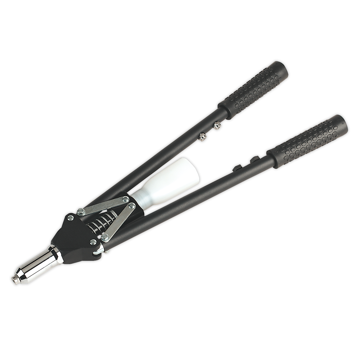 Long Arm Riveter with Collection Bowl Heavy-Duty
