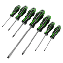 Screwdriver Set 7pc GripMAX¨ - Hi-Vis Green | Pipe Manufacturers Ltd..