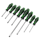 Screwdriver Set 8pc GripMAX¨ - Hi-Vis Green | Pipe Manufacturers Ltd..