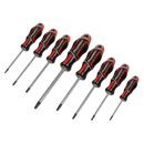 Screwdriver Set 8pc Security TRX-Star* GripMAX¨ - Red | Pipe Manufacturers Ltd..