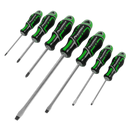 Screwdriver Set 7pc GripMAX¨ - Hi-Vis Green | Pipe Manufacturers Ltd..