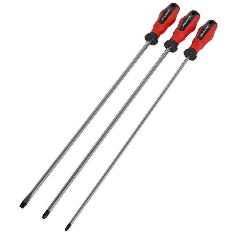 Screwdriver Set 3pc Extra Long PowerMAX¨ | Pipe Manufacturers Ltd..