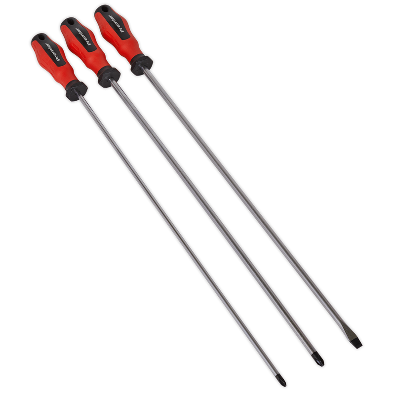 Screwdriver Set 3pc Extra Long PowerMAX¨ | Pipe Manufacturers Ltd..