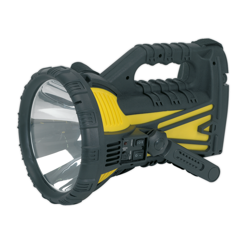 Rechargeable Spotlight 10-Million Candlepower | Pipe Manufacturers Ltd..
