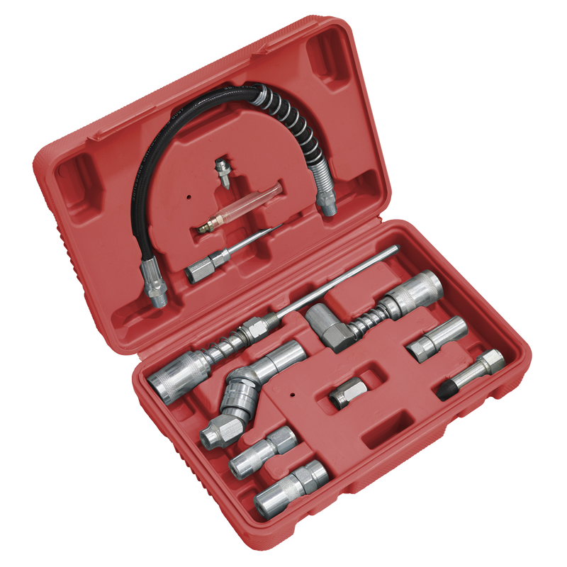 Grease Gun Adaptor Kit 12pc | Pipe Manufacturers Ltd..